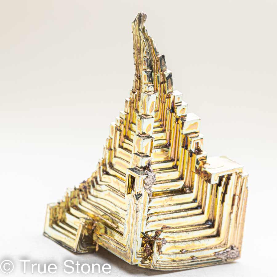 ビスマス 結晶 天国への階段 虹色の階段 46g 蒼鉛 そうえん 宇宙要塞 金属結晶