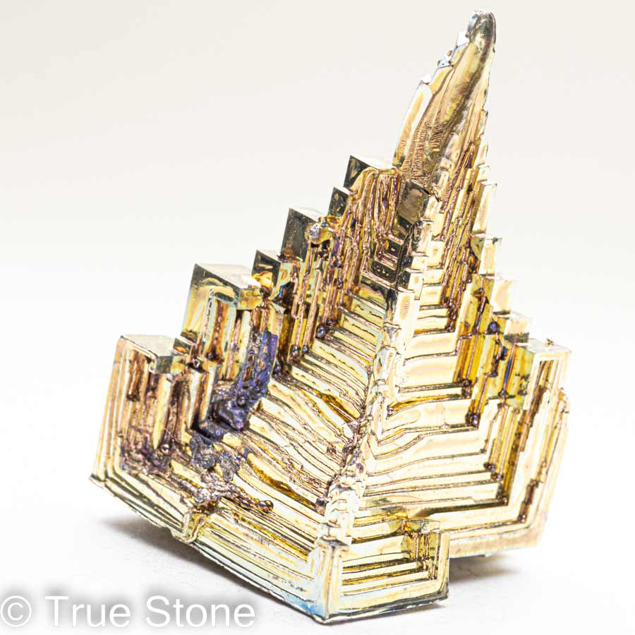 ビスマス 結晶 天国への階段 虹色の階段 46g 蒼鉛 そうえん 宇宙要塞 金属結晶