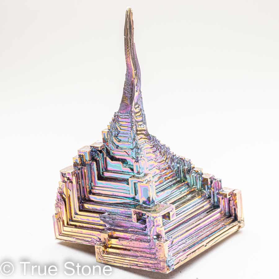 ビスマス 結晶 天国への階段 虹色の階段 77g 蒼鉛 そうえん 宇宙要塞 金属結晶