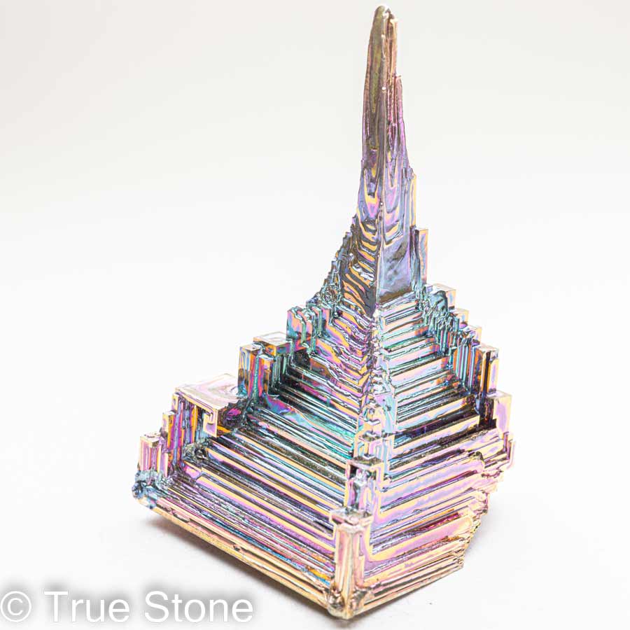 ビスマス 結晶 天国への階段 虹色の階段 77g 蒼鉛 そうえん 宇宙要塞 金属結晶