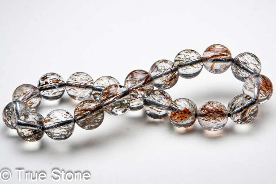 【丸ビーズ】アゼツライト(最高級) 6mm 粒売り(2個セット) 【パワーストーン 天然石 アクセサリー】