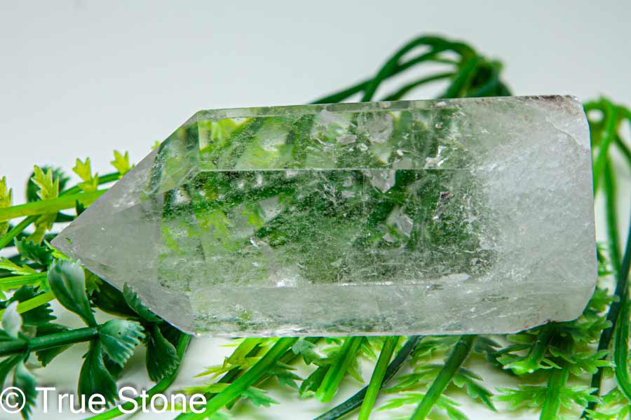 ブラジル産 天然水晶 六角柱 水晶ポイント 72g クリスタル クォーツ レイ...