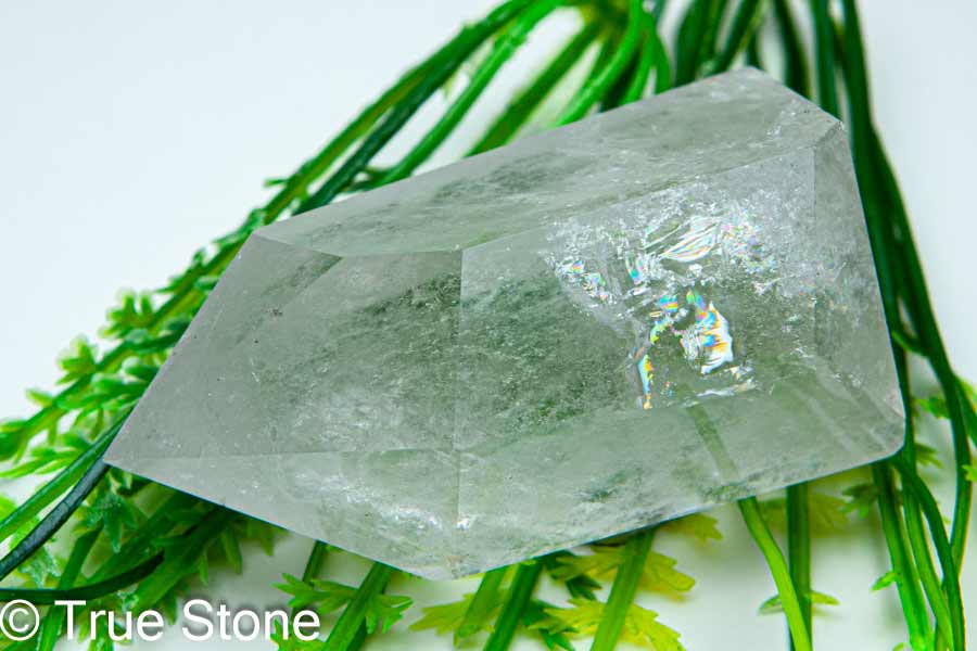 ブラジル産 天然水晶 六角柱 水晶ポイント 92g クリスタル クォーツ レイ...