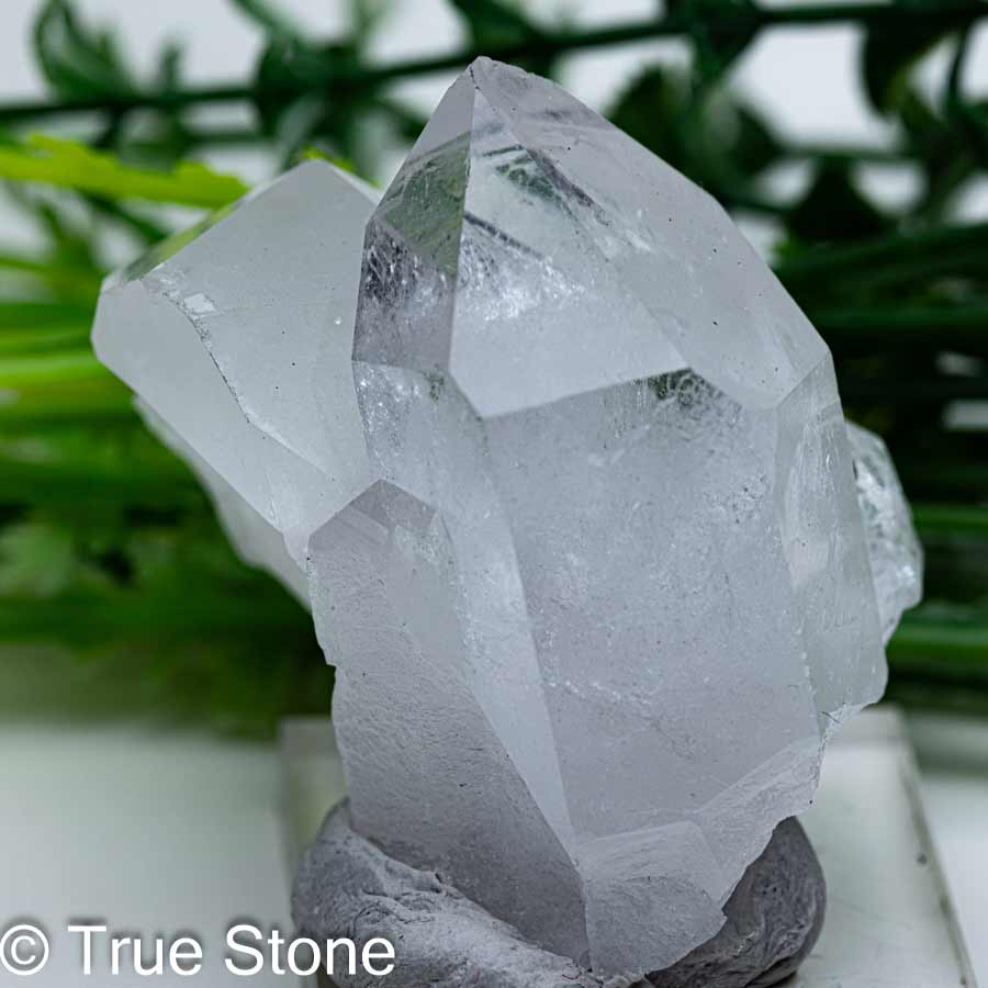 True Stoneのブラジル ミナスジェライス州 コリント産 水晶 ポイント クラスター 41g スターシード スターブラリー グリフ クリスタル クォーツ｜アングル3