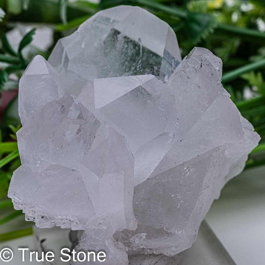 ブラジル ミナスジェライス州 トマスゴンサガ産 水晶クラスター 55g クリ...