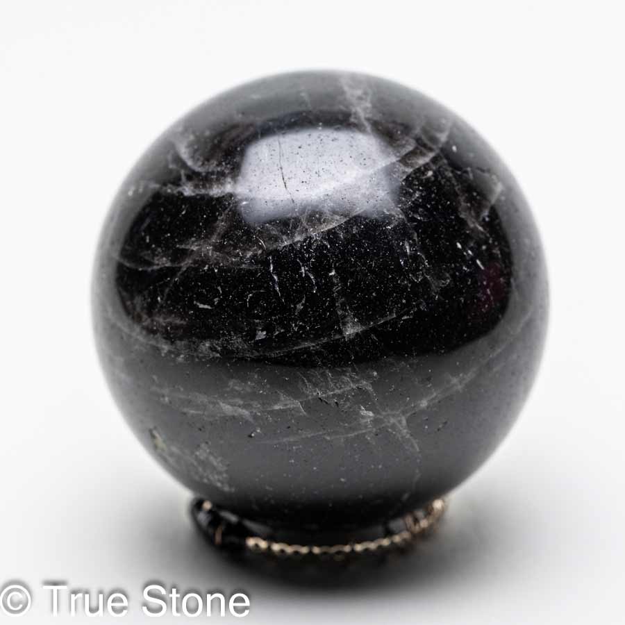 天然黒水晶モリオン 丸玉 スフィア 黒水晶 モリオン ブラッククリスタル ...