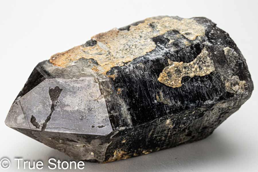 天然 黒水晶 モリオン ポイント ブラッククリスタル ブラッククォーツ クラスター 天然石 原石 浄化 パワーストーン