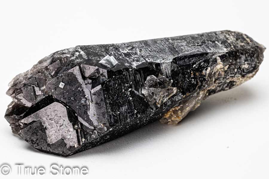 天然 黒水晶 モリオン ブラッククリスタル ブラッククォーツ クラスター ...