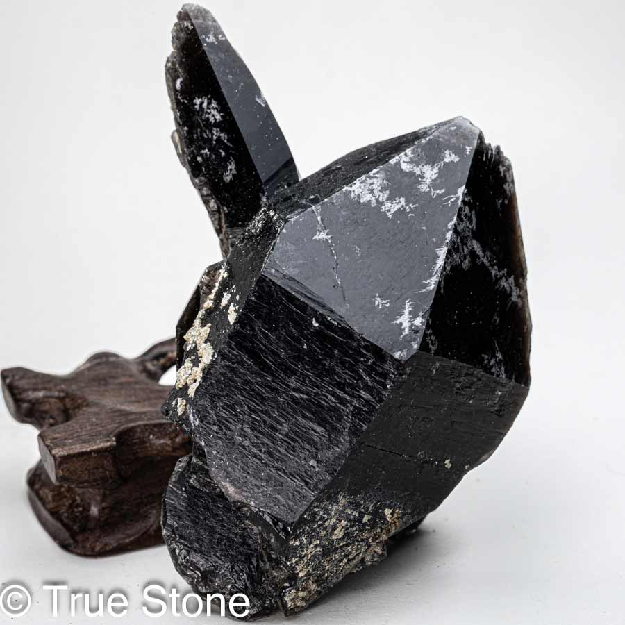 天然 黒水晶 モリオン ポイント ブラッククリスタル ブラッククォーツ ク...
