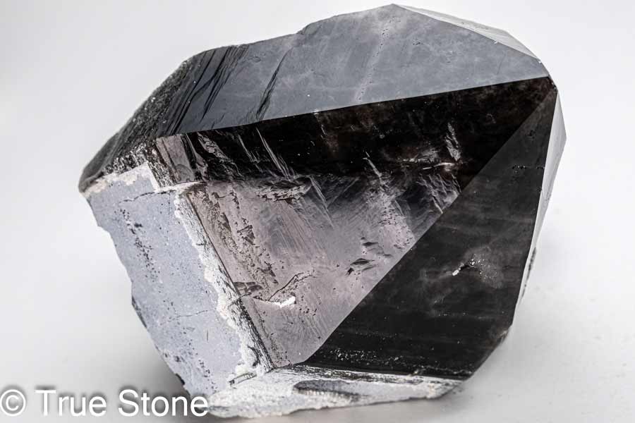 天然 黒水晶 モリオン ポイント ブラッククリスタル ブラッククォーツ クラスター 天然石 原石 浄化 パワーストーン