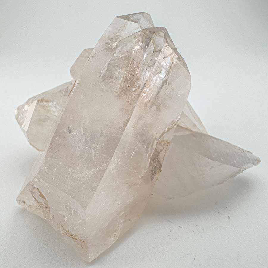 インド パールヴァティー渓谷 マニカラン産 ヒマラヤ 水晶 クラスター ポ...