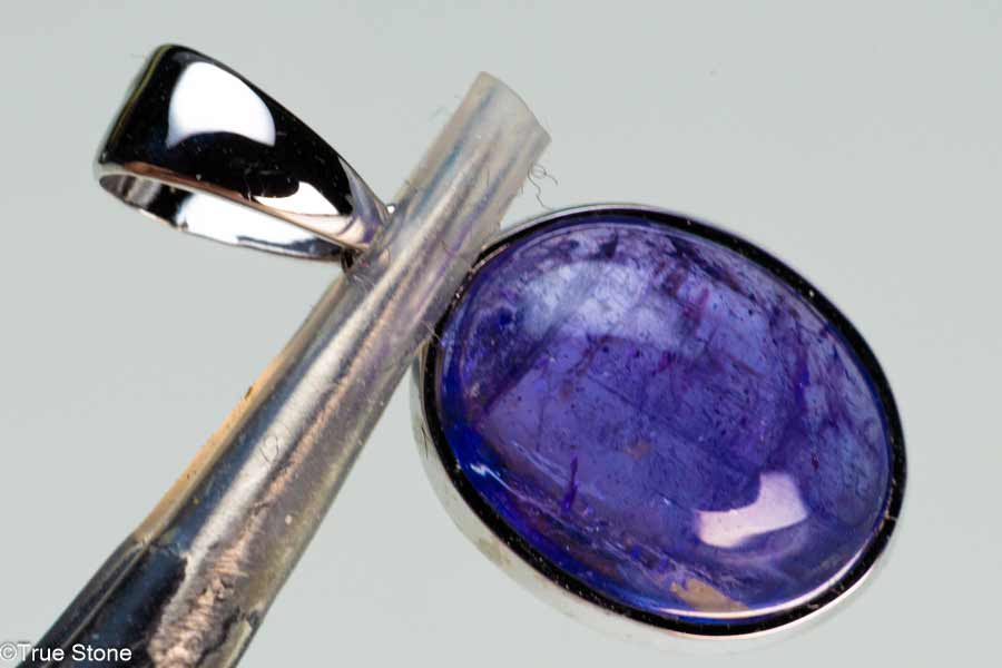 天然 タンザナイト ペンダントトップ ブルーゾイサイト ゾイサイト 天然石