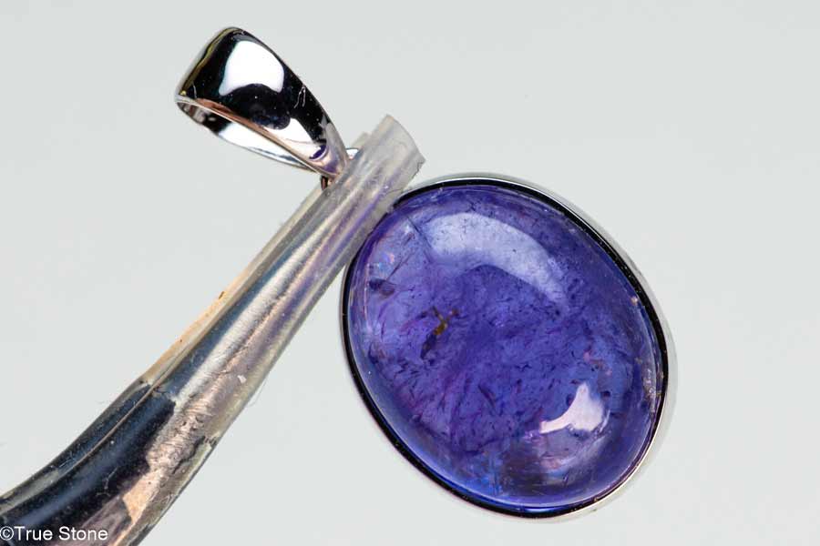 天然 タンザナイト ペンダントトップ ブルーゾイサイト ゾイサイト 天然石