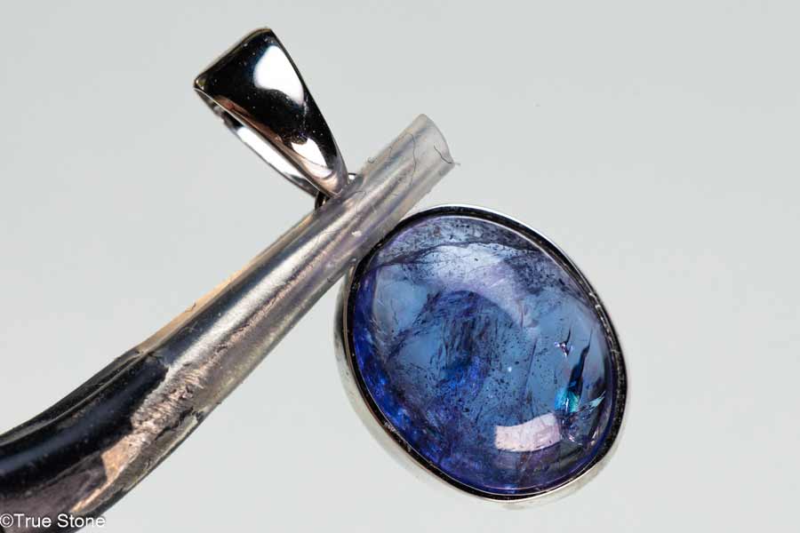 天然 タンザナイト ペンダントトップ ブルーゾイサイト ゾイサイト 天然石