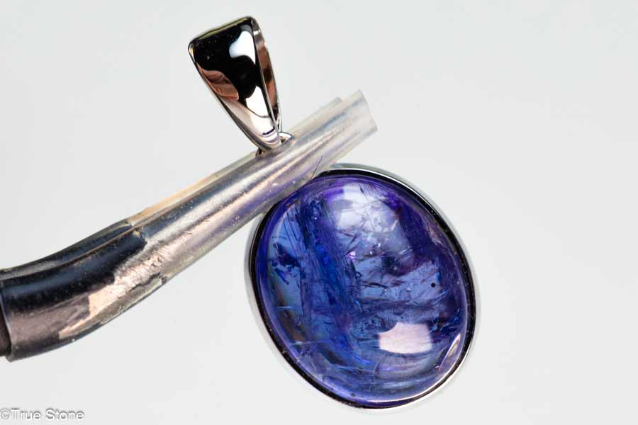 天然 タンザナイト ペンダントトップ ブルーゾイサイト ゾイサイト 天然石