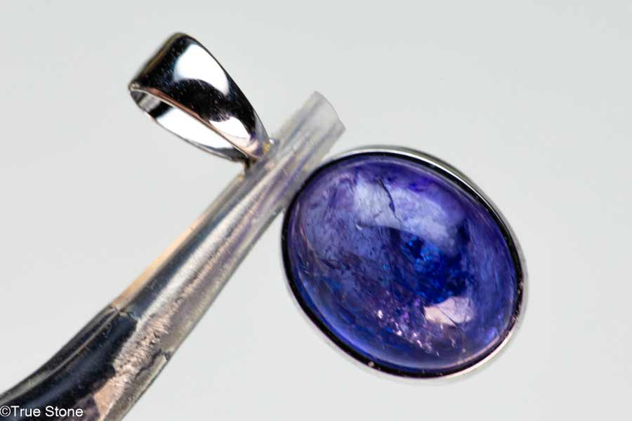 天然 タンザナイト ペンダントトップ ブルーゾイサイト ゾイサイト 天然石