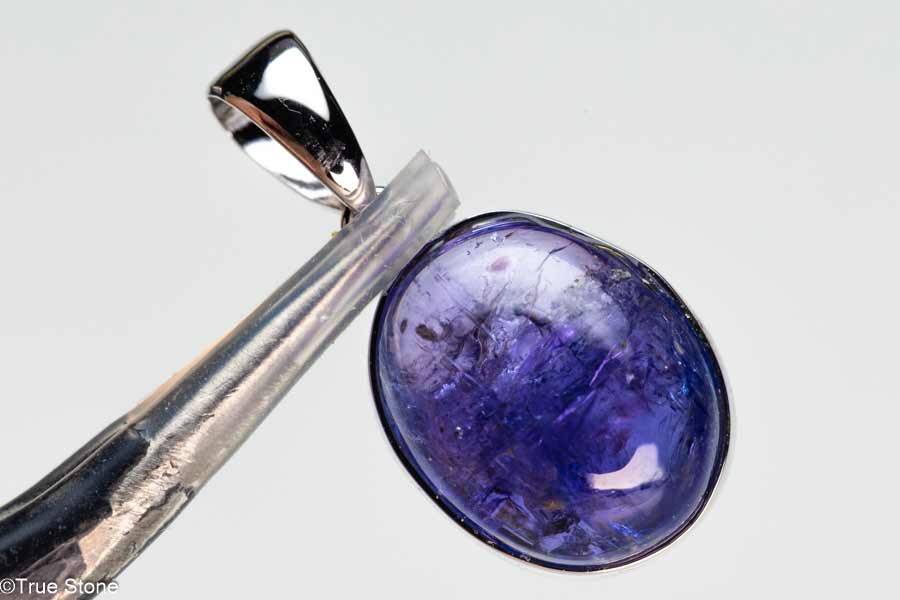 天然 タンザナイト ペンダントトップ ブルーゾイサイト ゾイサイト 天然石