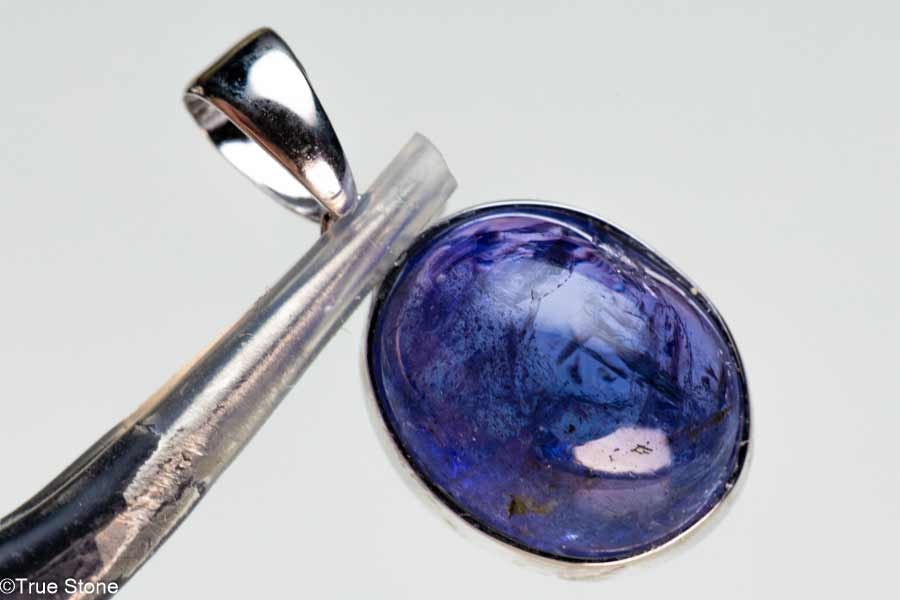 天然 タンザナイト ペンダントトップ ブルーゾイサイト ゾイサイト 天然石