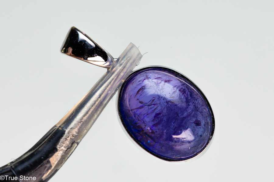 天然 タンザナイト ペンダントトップ ブルーゾイサイト ゾイサイト 天然石