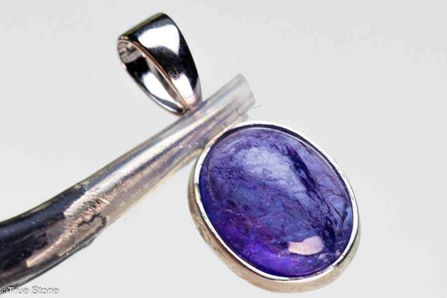 天然 タンザナイト ペンダントトップ ブルーゾイサイト ゾイサイト 天然石