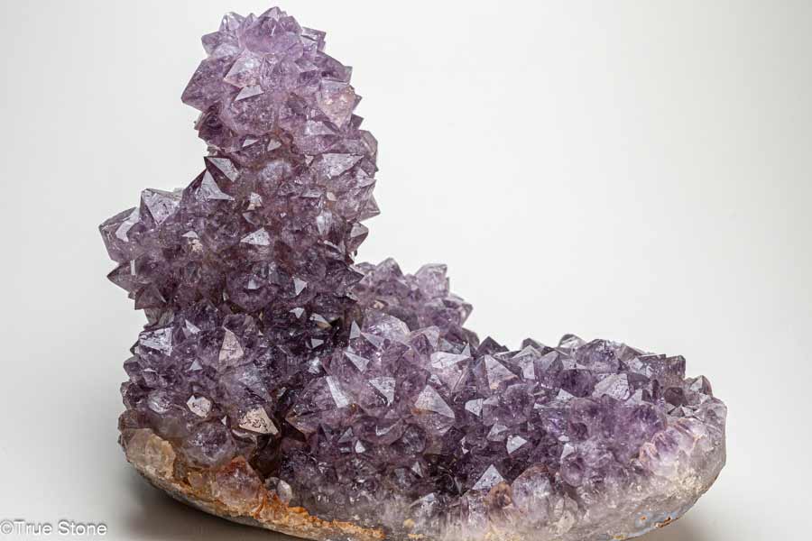 インド マハーラーシュトラ州 ナーシク産 サボテンアメジスト カクタスアメジスト 心の静寂 クラスター..