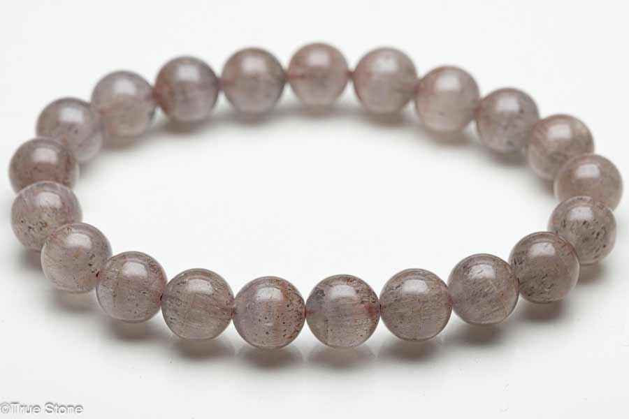 レピドクロサイト イン クォーツ ブレスレット ゲーサイト ヘマタイト 天...