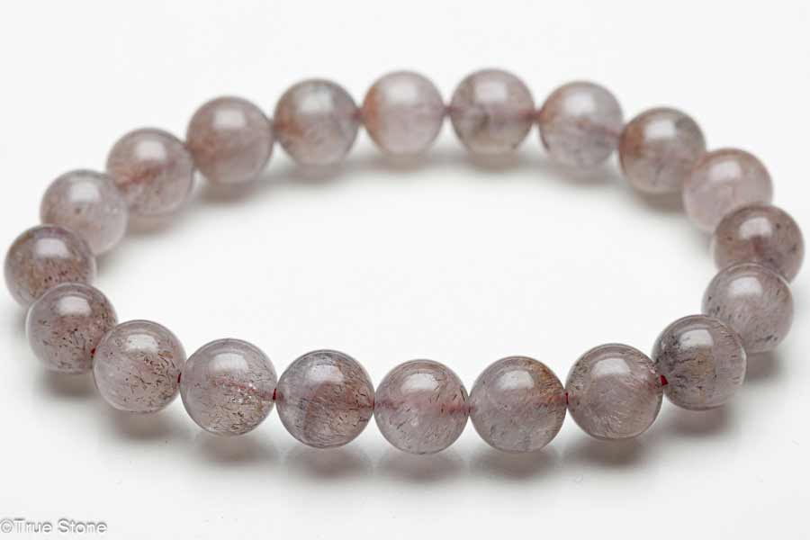 レピドクロサイト イン クォーツ ブレスレット ゲーサイト ヘマタイト 天...