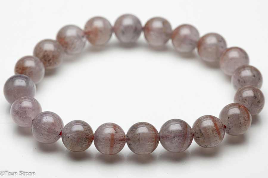 レピドクロサイト イン クォーツ ブレスレット ゲーサイト ヘマタイト 天...