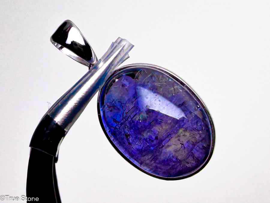 天然 タンザナイト ペンダントトップ ブルーゾイサイト ゾイサイト 天然石