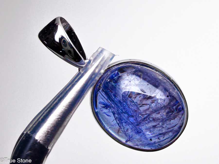 天然 タンザナイト ペンダントトップ ブルーゾイサイト ゾイサイト 天然石