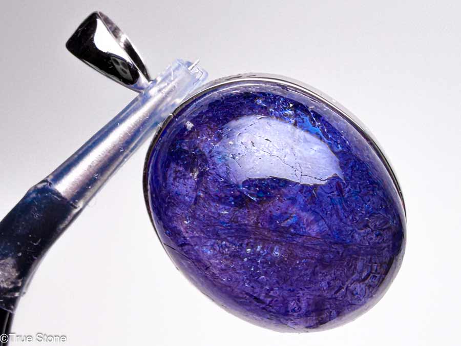 天然タンザナイトペンダントトップブ...