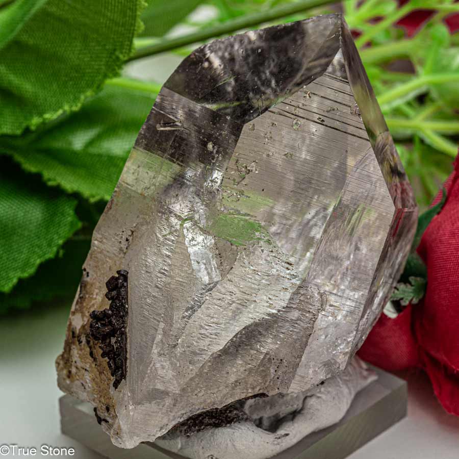 ネパール ガネッシュヒマール産 ヒマラヤ水晶 ポイント ガネーシュヒマール クローライト モスクォーツ 天然石 原石 パワースポット