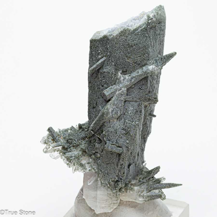 ネパール ガネッシュヒマール産 ヒマラヤ水晶 クラスター ガネーシュヒマール クローライト モスクォーツ 天然石 原石 パワースポット