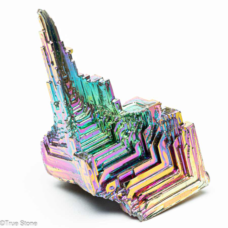 Rakuten - レインボー ビスマス 結晶 天国への階段 宇宙要塞 虹色結晶 元素Bi 原子番号 83