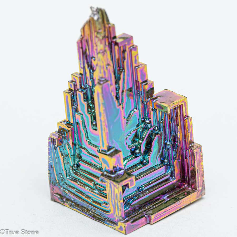 Rakuten - レインボー ビスマス 結晶 天国への階段 宇宙要塞 虹色結晶 元素Bi 原子番号 83
