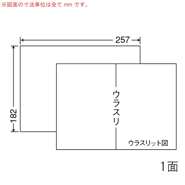 C1B5-3 OAラベル ナナコピー （257×182mm 1面付け B5判） 3梱（レーザー、インクジェットプリンタ用。..