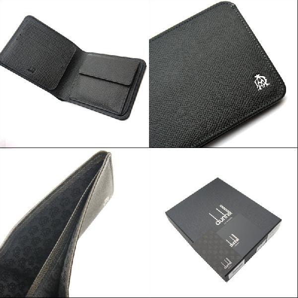 ダンヒル/dunhill 二つ折り小銭入れ付財布・Bourdon・L2M132Z【即発送可能】