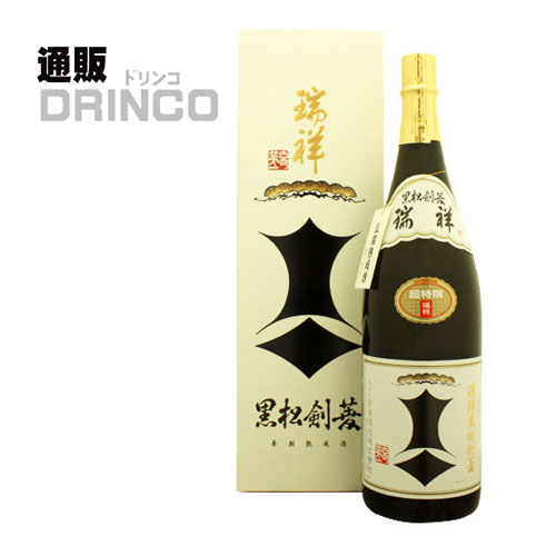 日本酒 黒松 剣菱 瑞祥 純米 大古酒 1800ml 1 本 剣菱