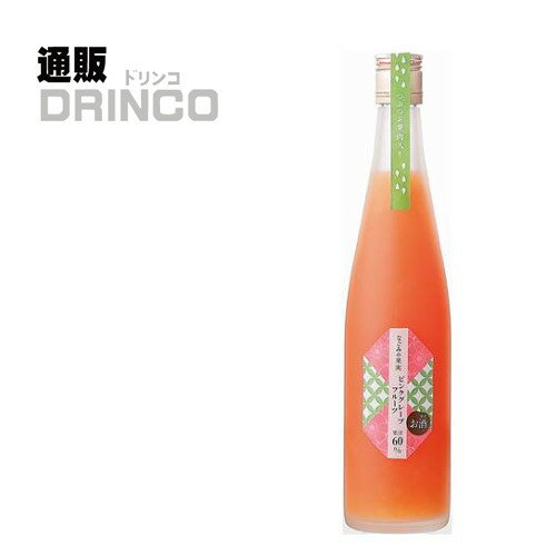 リキュール なごみの果実 ピンクグレープフルーツ 500ml 瓶 1本 菊水酒造 【送料無料 北海道・沖縄・東北 別途加算】 [御中元 中元 ギフト リキュール 果肉入]