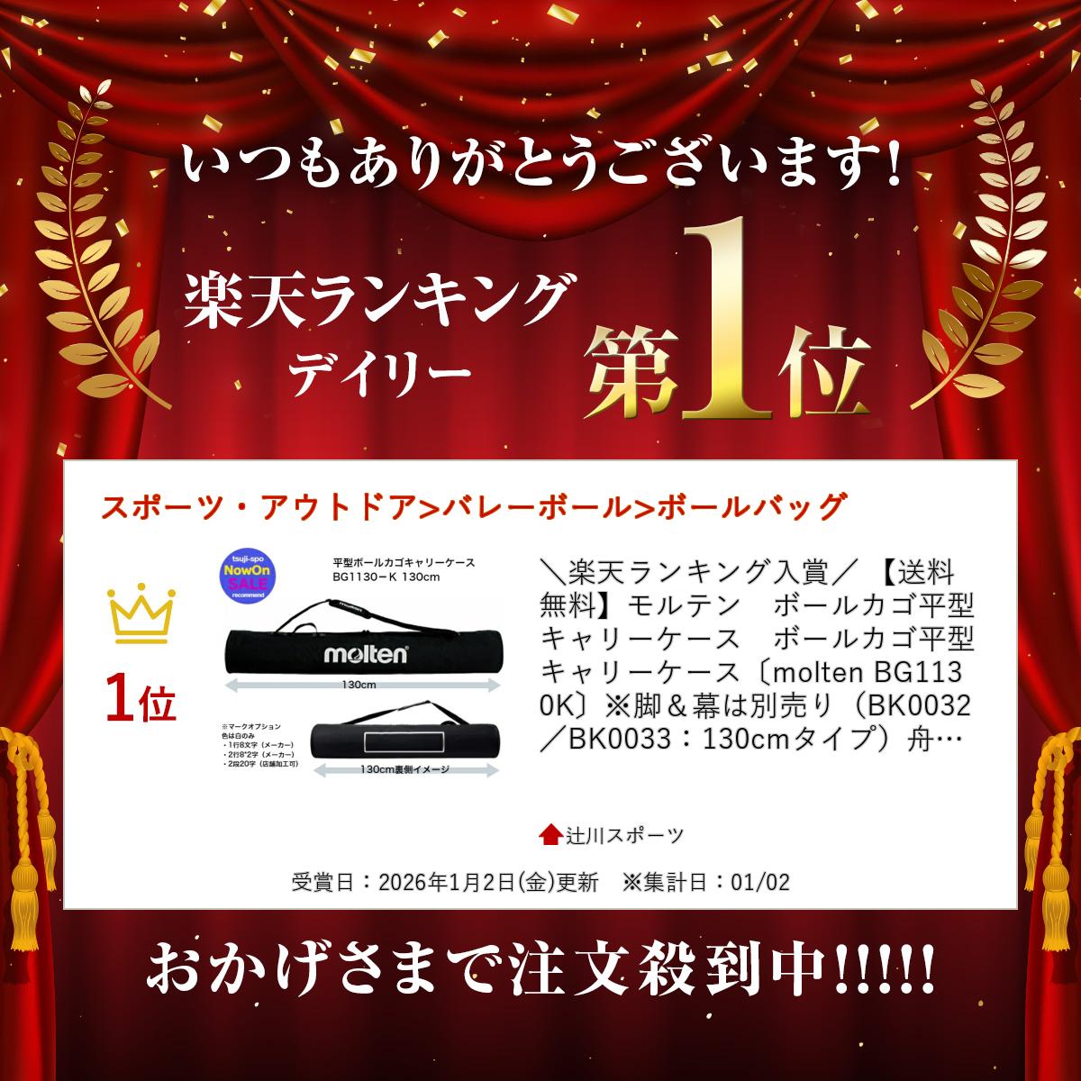 ＼楽天ランキング入賞／ 【送料無料】モルテン　ボールカゴ平型キャリーケース　ボ...