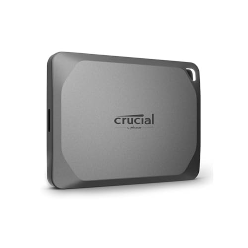 Crucial(クルーシャル) X9 Pro 外付け SSD 2TB USB3.2/Type-C iPhone15シリーズ動作確認済 最大読込速度1050MB/秒 保証品 Mylioモデル CT2000X9PROSSD902