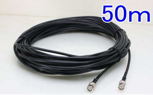 【SA-46132】 コネクタ付きビデオ接続3C2Vコード50m BNCP/BNCP