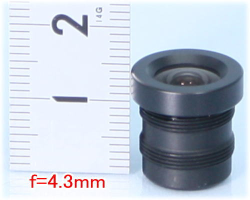 乐天商城 - 【SA-47862】 防犯カメラ・監視カメラ ボードレンズ f=4.3mm(F=2.0)レンズネジ径12mm