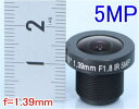 ySA-50873z hƃJEĎJ {[hY f=1.39mm(F=1.8) YlWa12mm 5KsNZJɂΉ