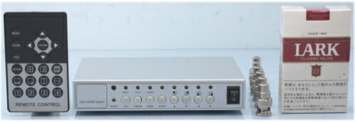 【SA-51124】カメラ4台入力コントロ−ル用(リモコン付)コンパクト4分割器 【SA-51124】カメラ4台入力コントロ−ル用(リモコン付)コンパクト4分割器