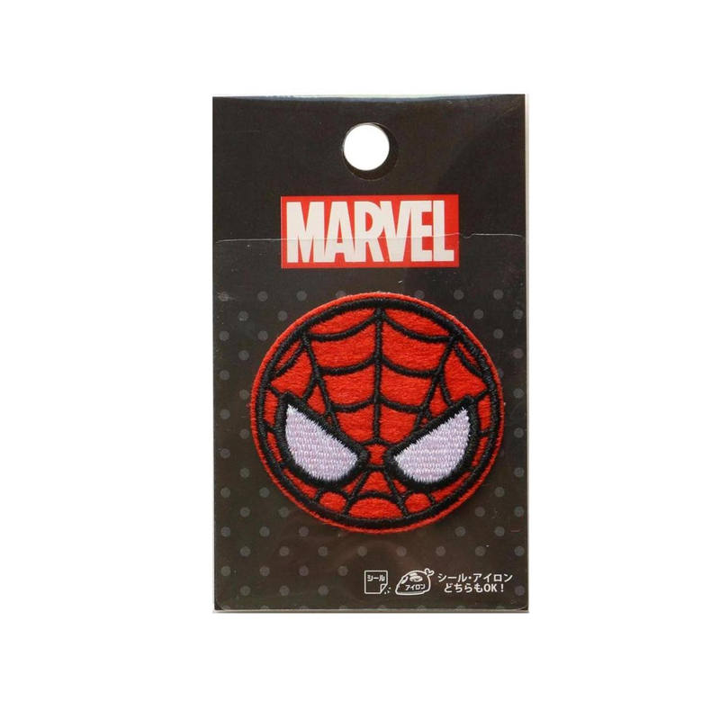 ワッペン マーベル スパイダーマン 1枚入 シール・アイロン両用タイプ 入園入学 パイオニア ワッペン　デコレーション　入園入学　通園カバン　めじるし