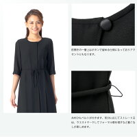 夏用涼しいブラックフォーマル喪服礼服ワンピースあす楽即日発送送料無料レディースS・M・L・LL