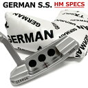 NEW！【即納・残り2本です】 GERMAN S.S. 360G HM SPECS 2 松山カラー仕様（黒刻印＋赤サイトライン）フラットフェース加工済