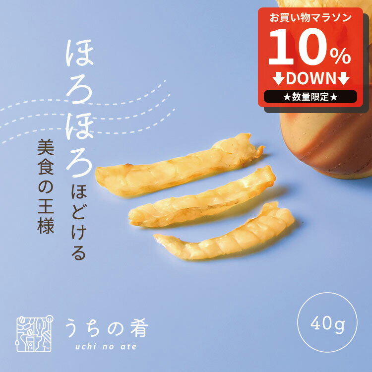 【マラソン限定10%OFFセール】 おつまみ つまみ プチギフト ほろほろほどける 焼き塩ふぐ チャック付き 珍味 ふぐ 1袋 40g 送料無料 uchinoate