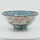 ご飯茶碗 飯碗 京焼 清水焼 陶器製 日本製 器 高級 プレゼント 人気 和食器 ご飯茶碗(大) 1客 紙箱 京の四季草花